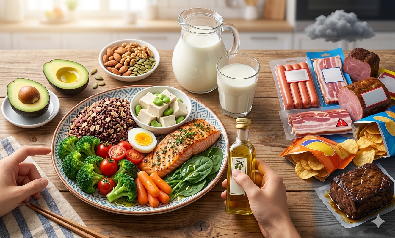 蛋白質要加碼、全脂奶更健康？營養師拆解2026飲食指南：脂肪、蛋白攝取新觀念